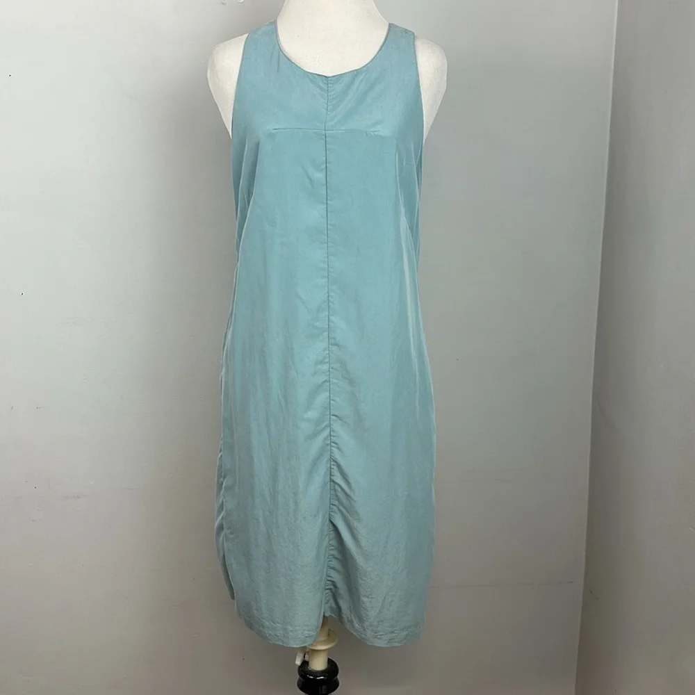 Calvin Klein Dusty Blue Sleeveless Shift Dress